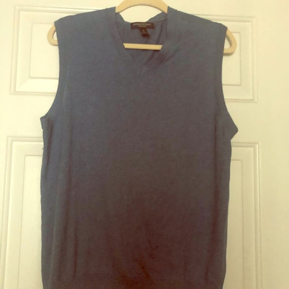 Banana Republic Blue Sweater Vest Medium
